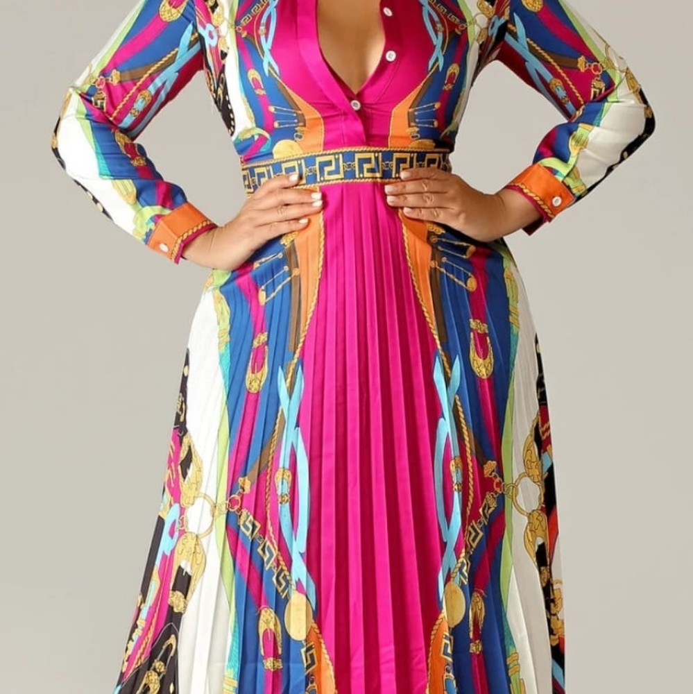 Versace inspired dress